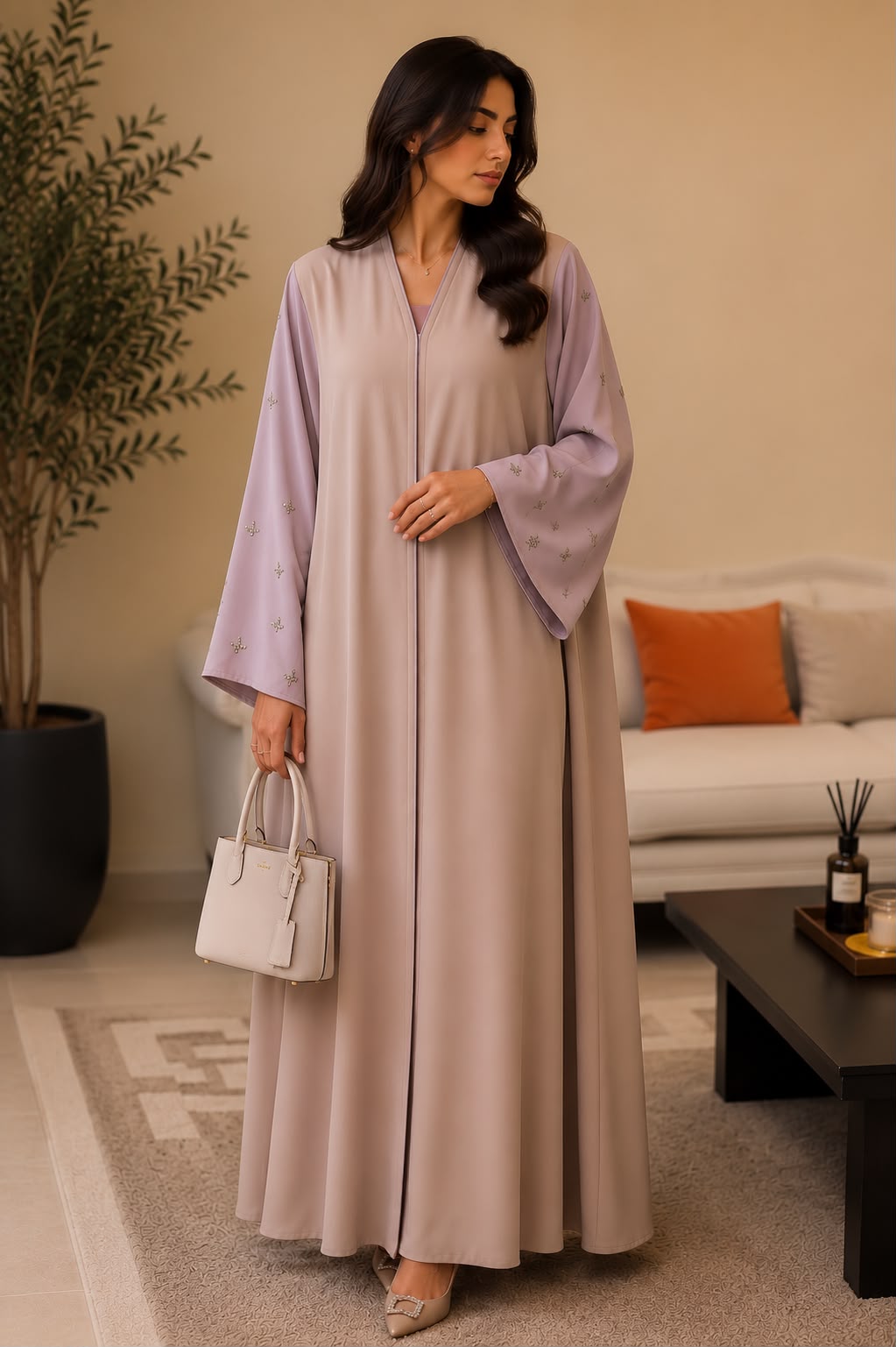 عباية ورد